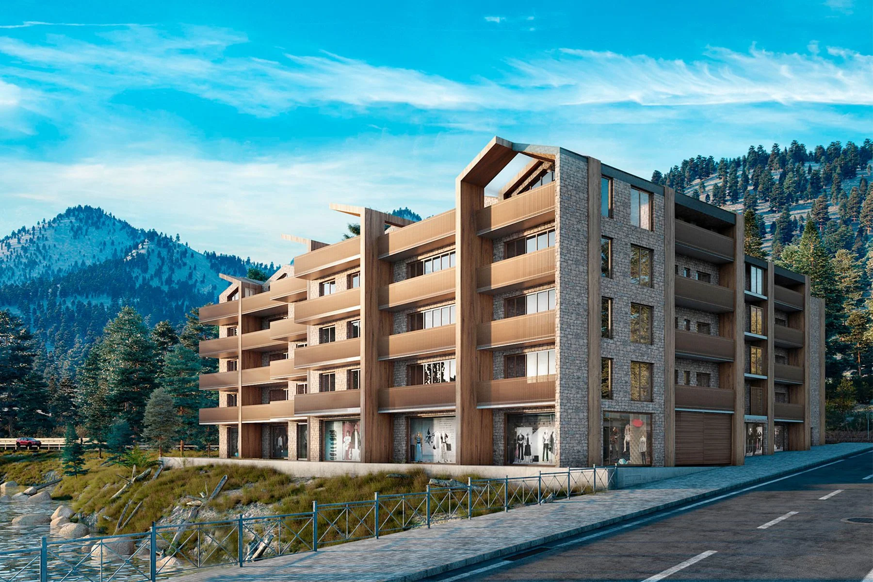 Apartamento de obra nueva de lujo y a pie de pistas para comprar en el Tarter