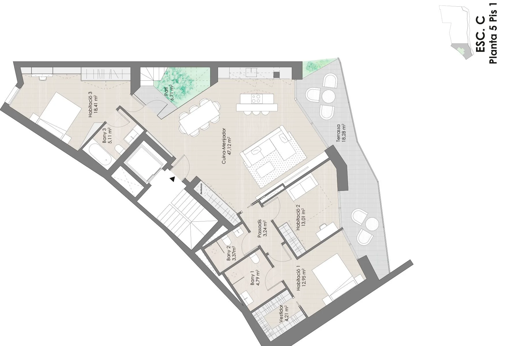 Apartamento de Obra Nueva para comprar en el Centro de La Massana