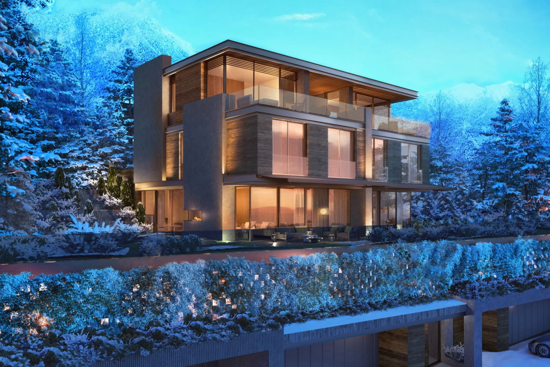 Chalet de lujo en construcción en Can Diumenge, Escaldes-Engordany