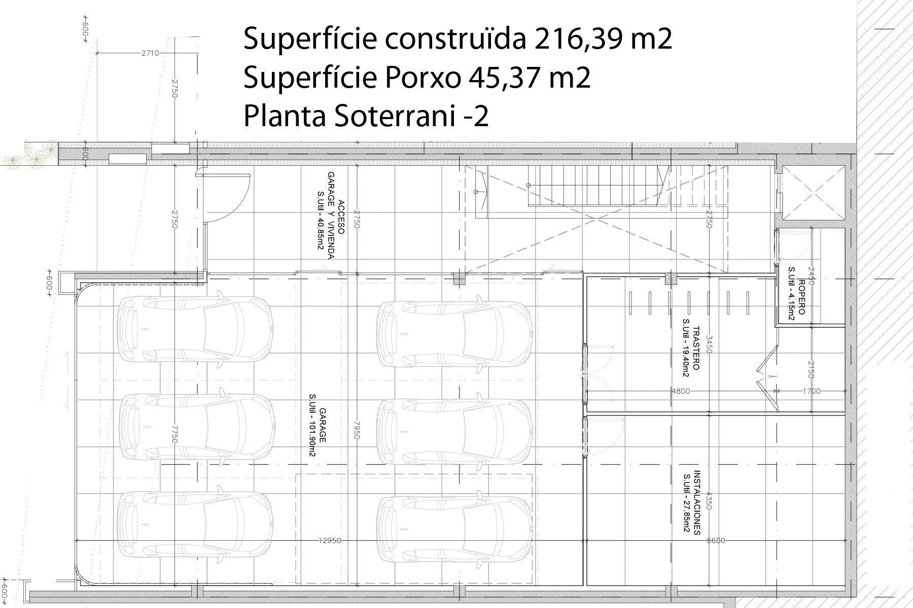 Chalet de lujo en construcción en Can Diumenge, Escaldes-Engordany