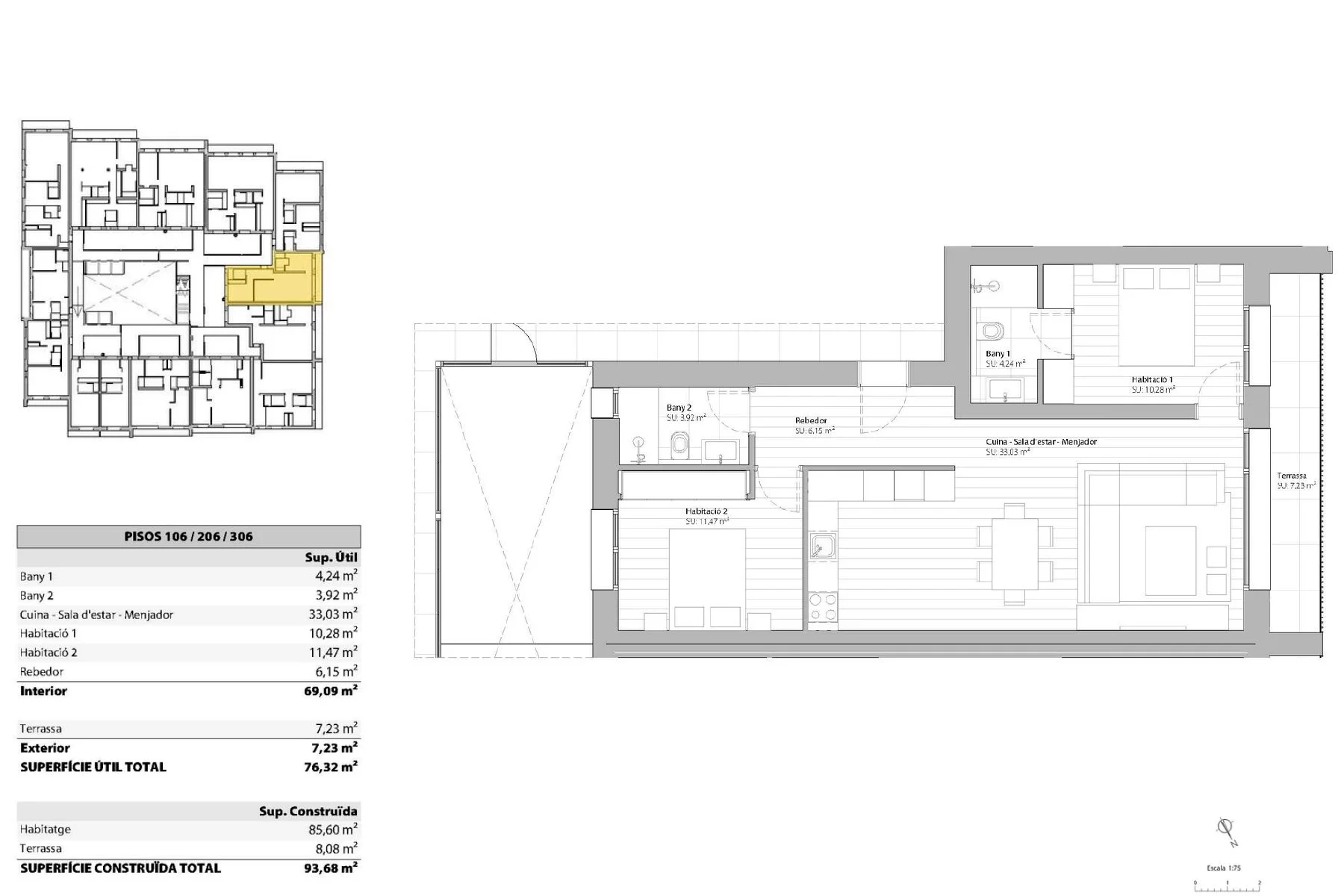 Apartament de luxe d´obra nova per comprar a peu de pistes del Tarter