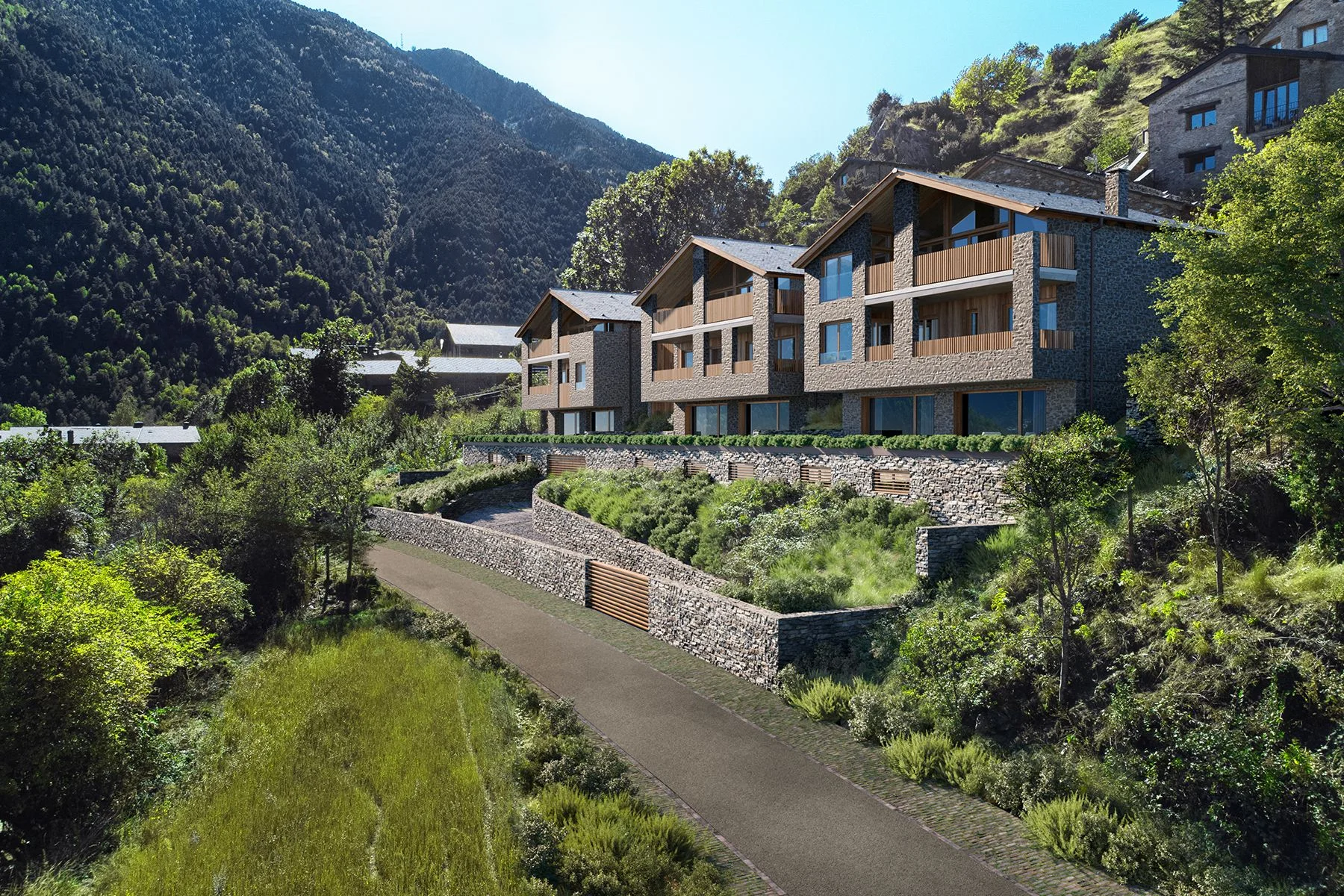 Chalet de nueva construcción en venta en Sispony, La Massana