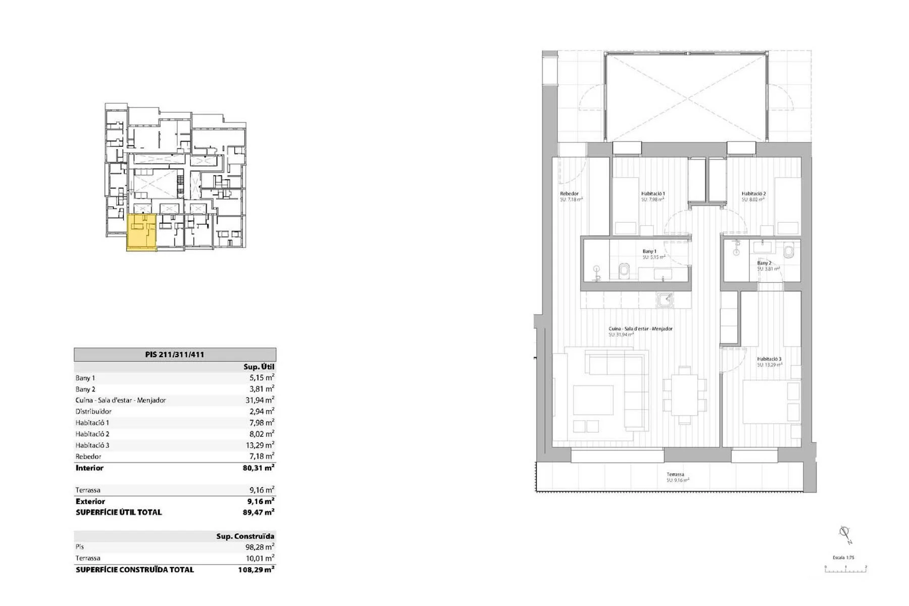 Apartamento de lujo de obra nueva para comprar a pie de pistas del Tarter