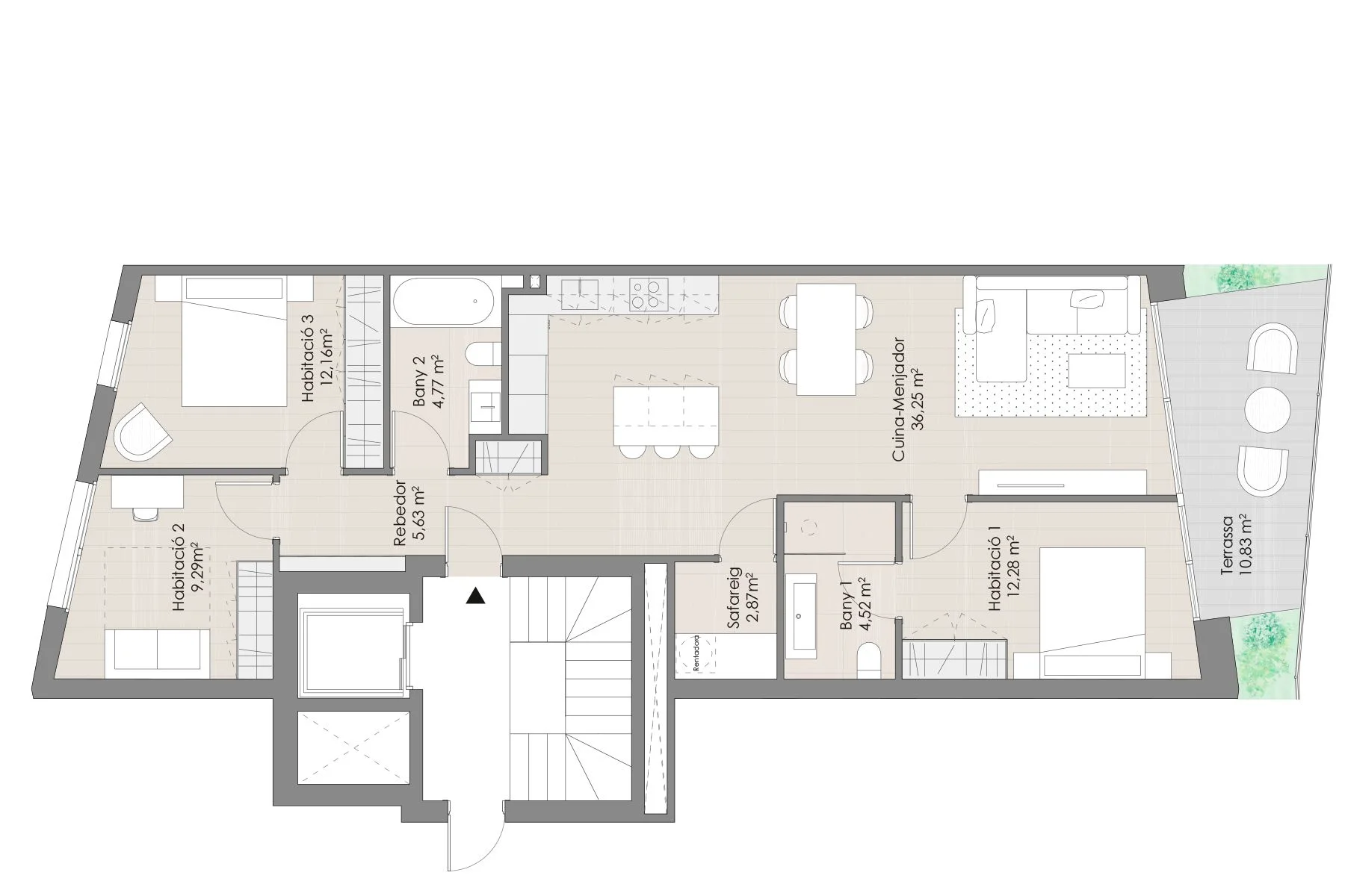 Apartamento de Obra Nueva para comprar en el Centro de La Massana