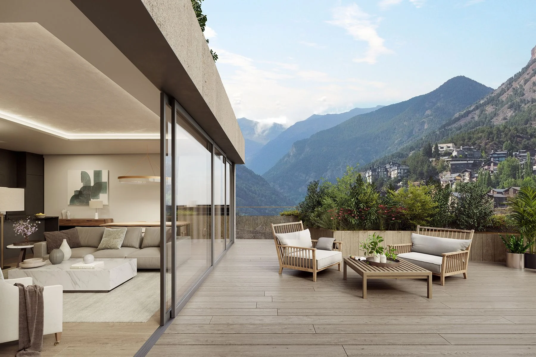 Apartamento de Obra Nueva en venta en el centro de La Massana