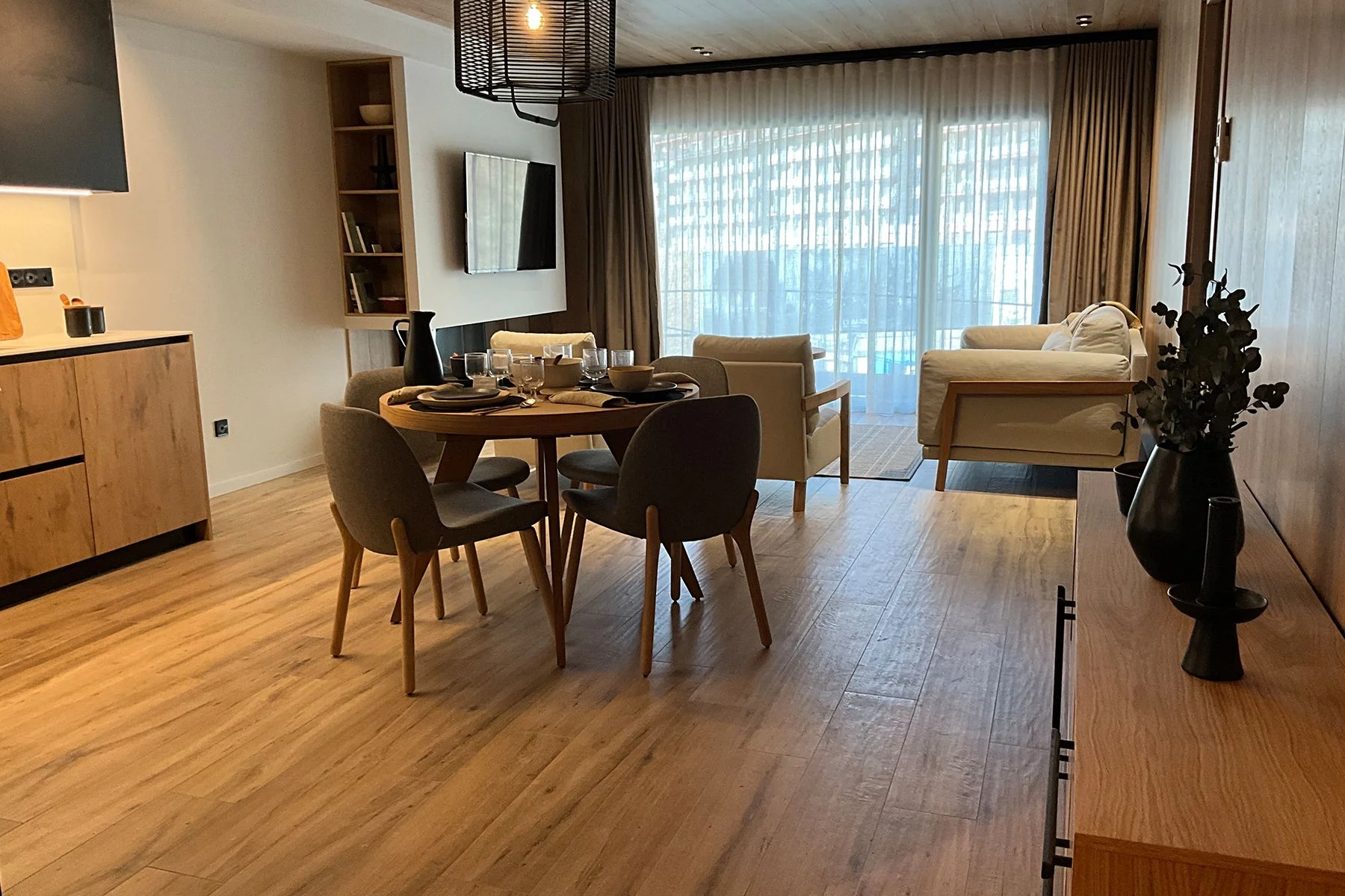 Apartamento de lujo de obra nueva para comprar a pie de pistas del Tarter