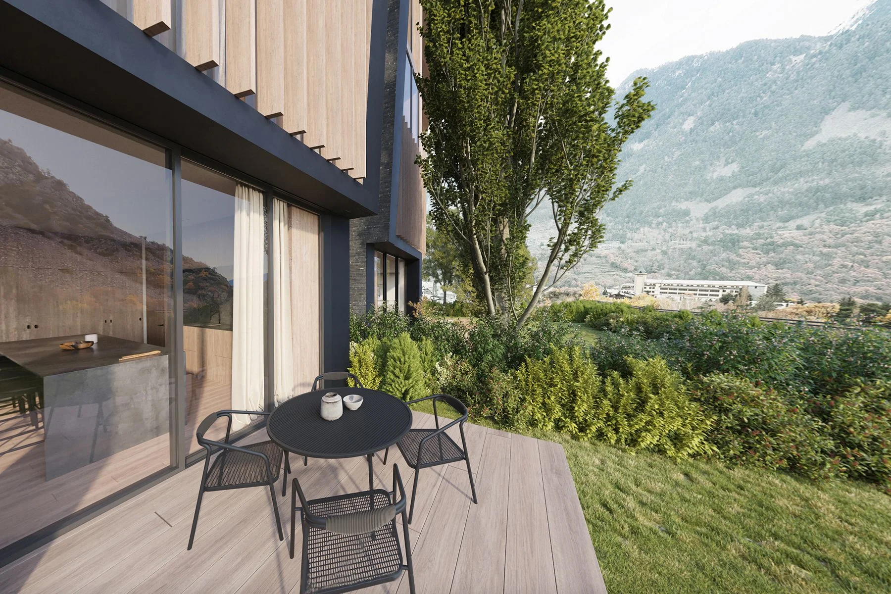 Elegante dúplex con jardín para comprar en Els Vilars, Escaldes