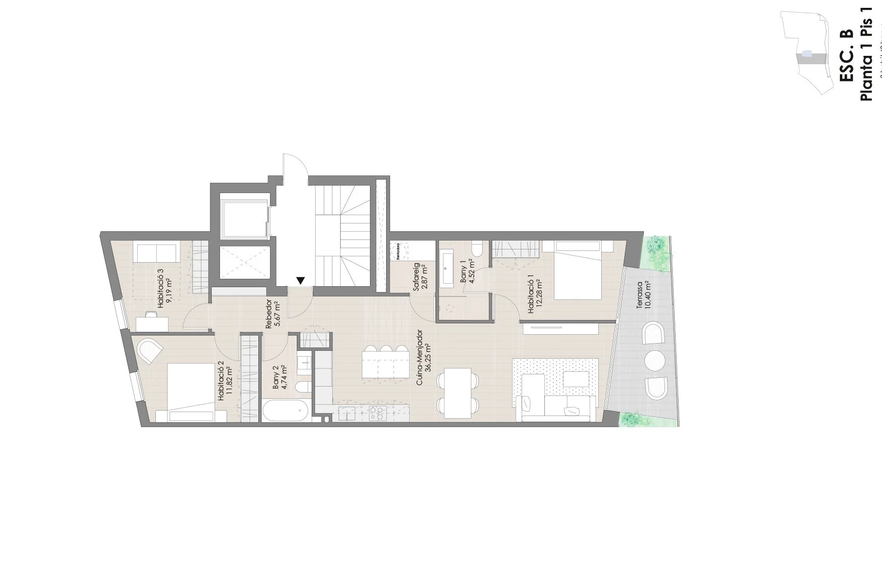 Apartamento de Obra Nueva para comprar en el Centro de La Massana