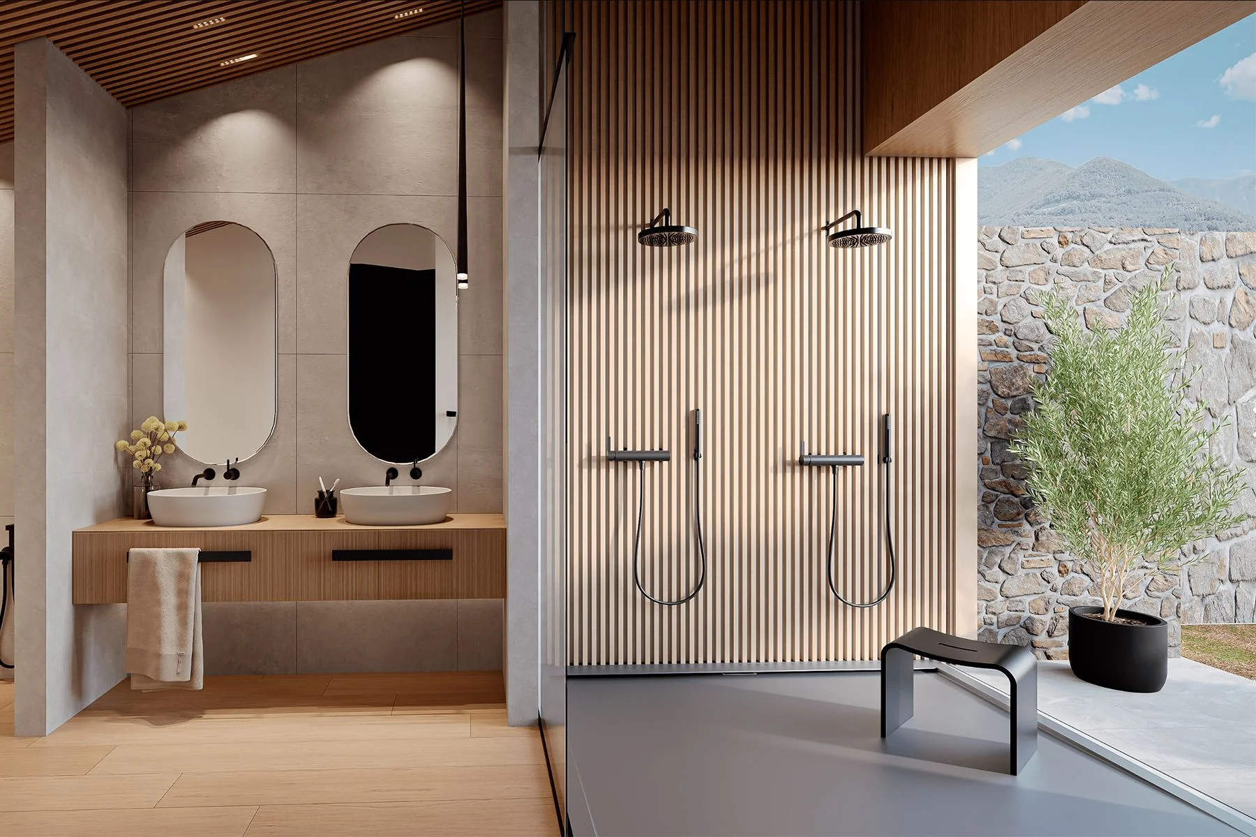 Casa adossada de luxe, per comprar, a nou complex residencial a Anyós, La Massana