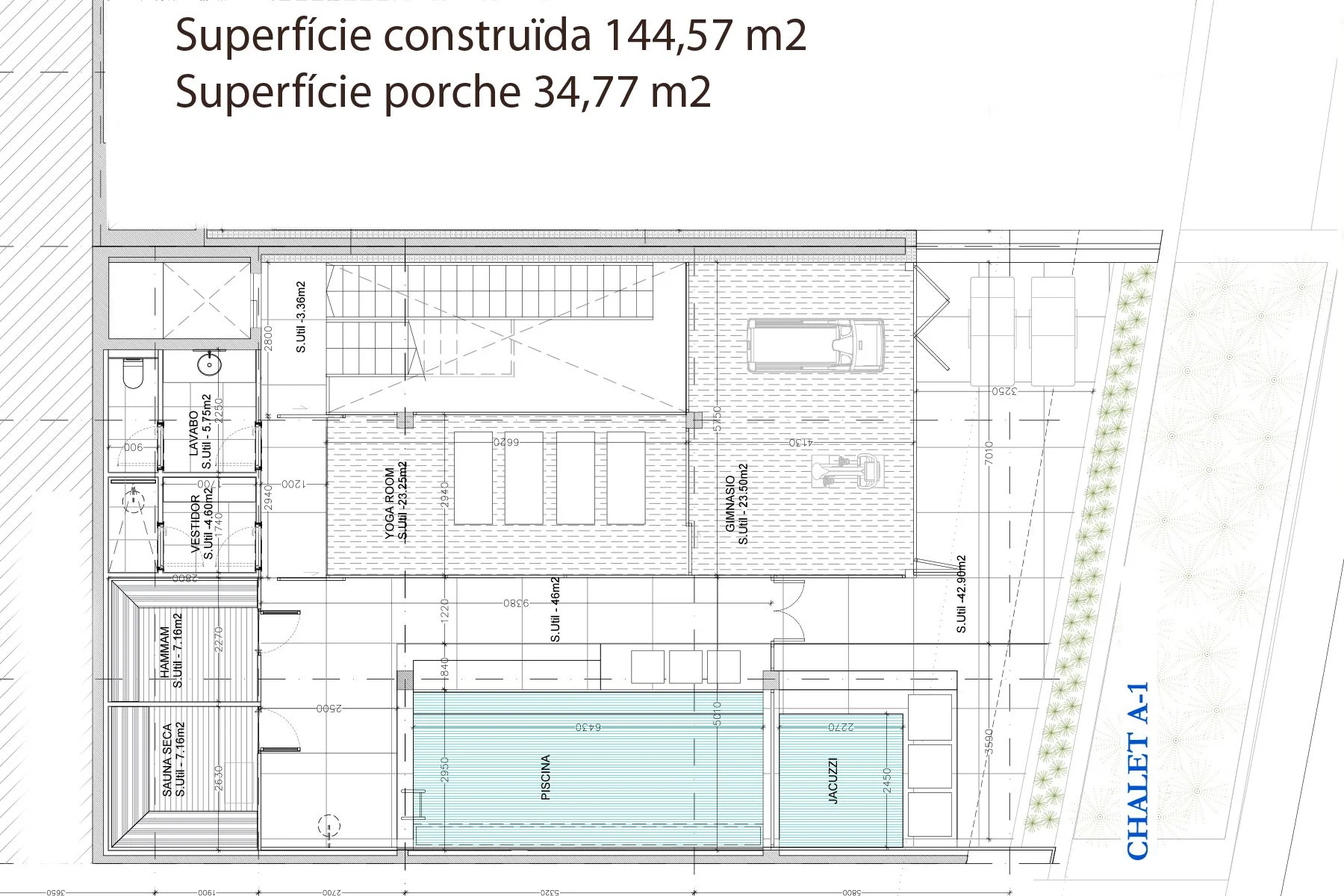 Chalet de lujo en construcción en Can Diumenge