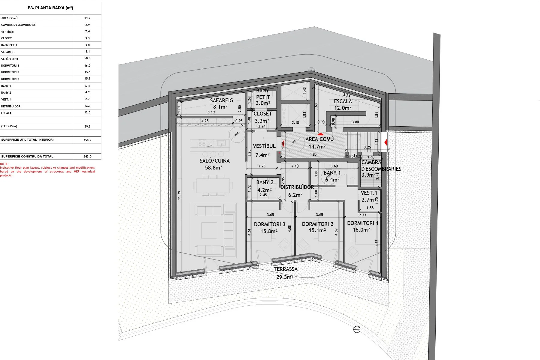 Exclusive Ground Floor New Build for Sale in Ordino