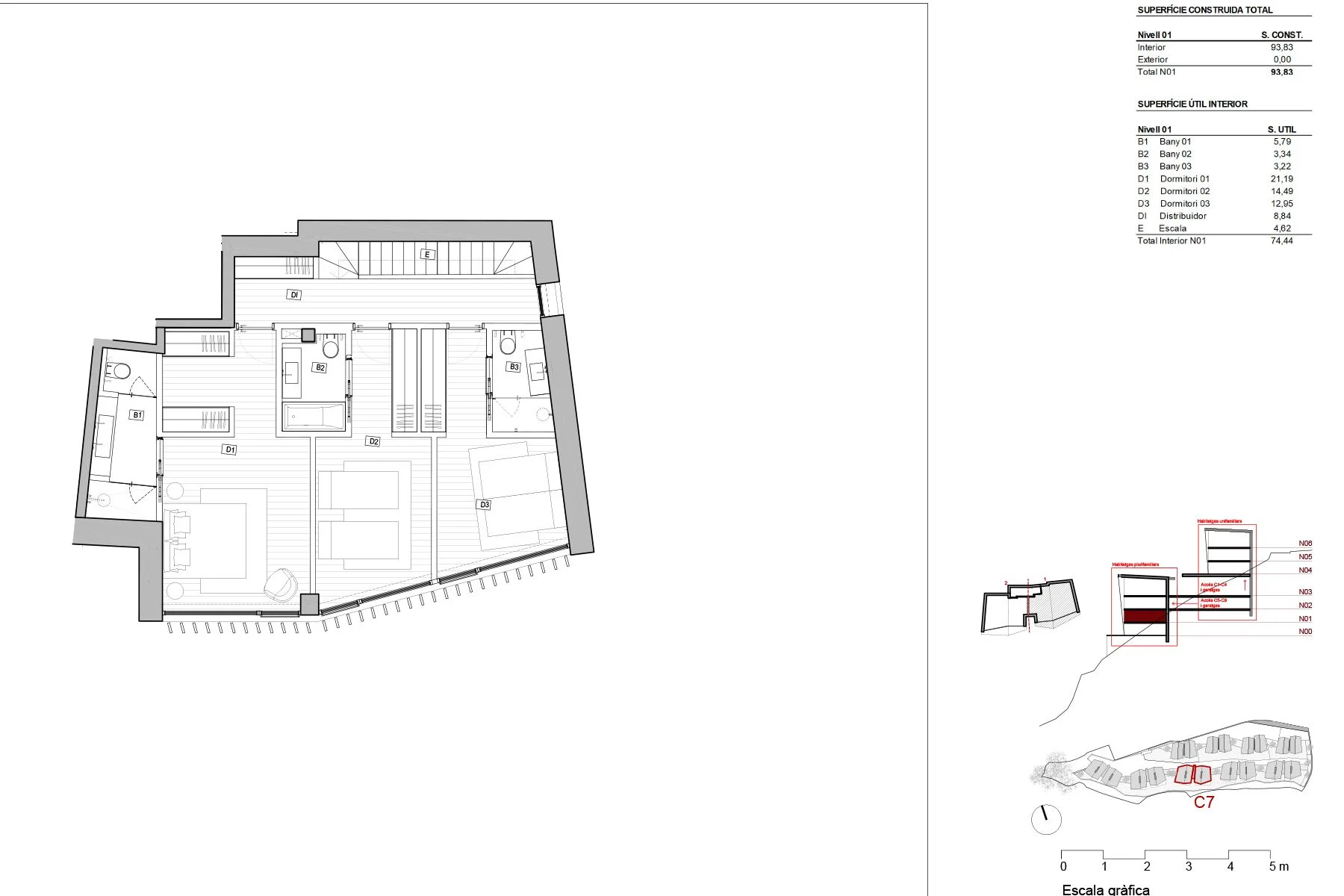Elegante dúplex con jardín para comprar en Els Vilars, Escaldes
