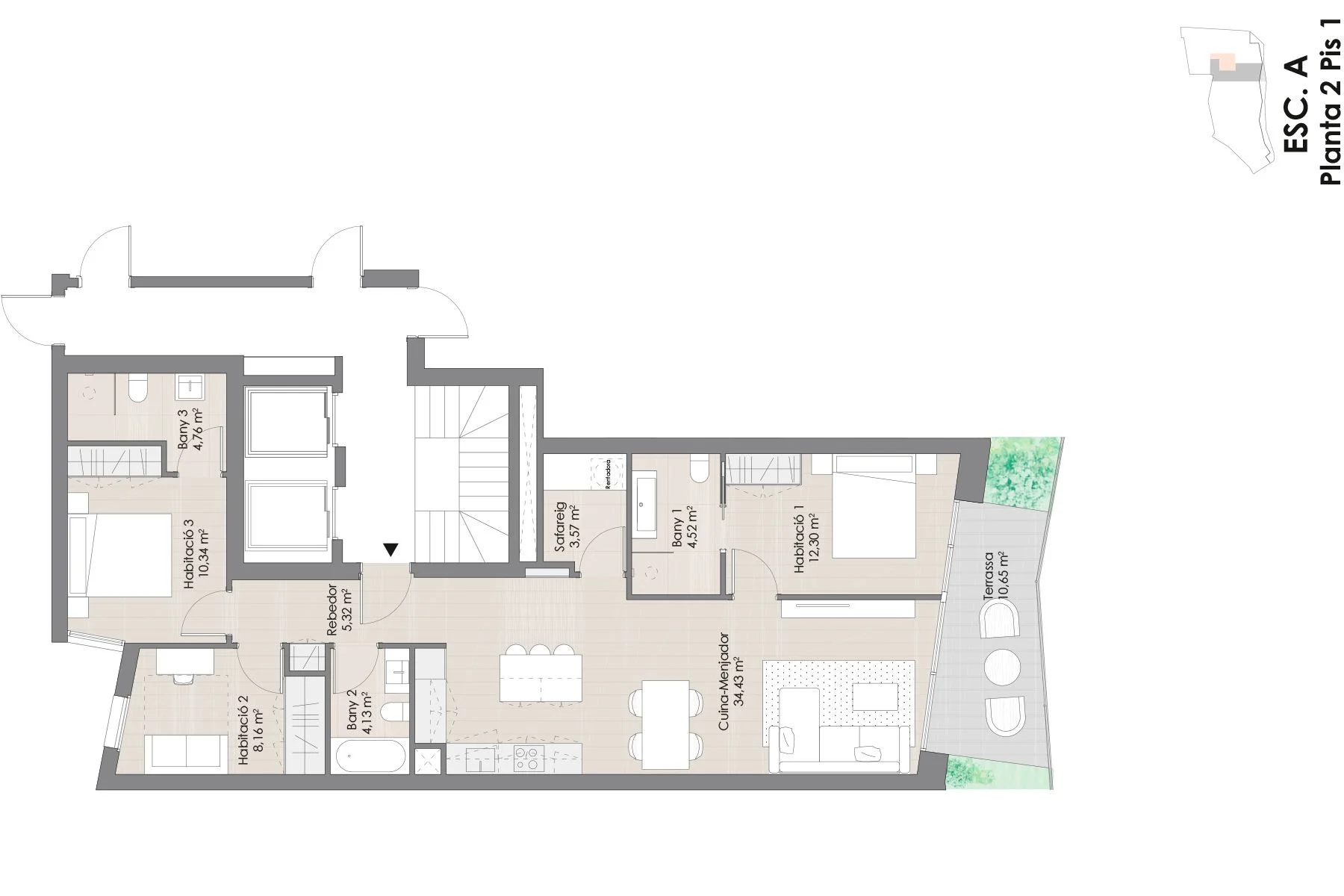 Apartament d´Obra Nova per comprar al Centre de La Massana
