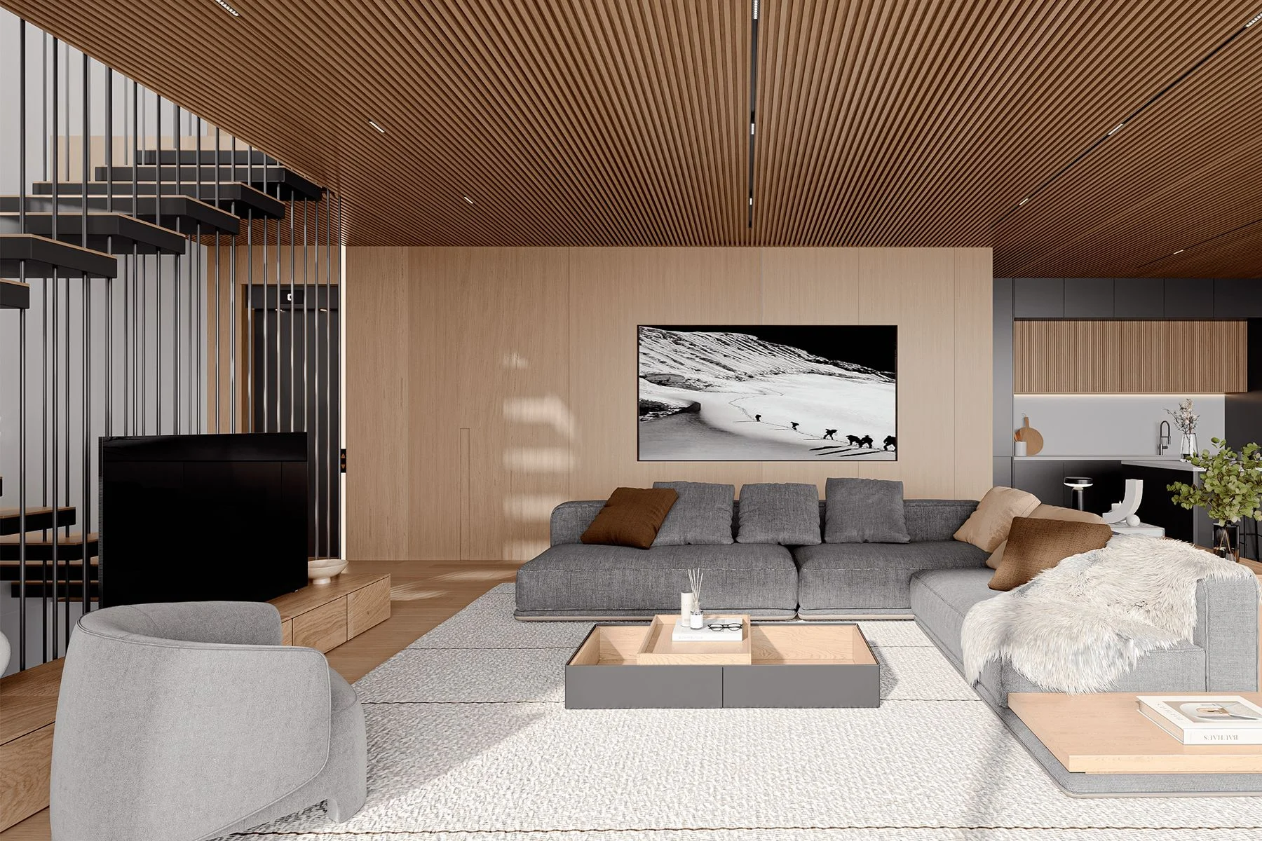 Casa adossada de luxe a nou complex residencial a Anyós, La Massana