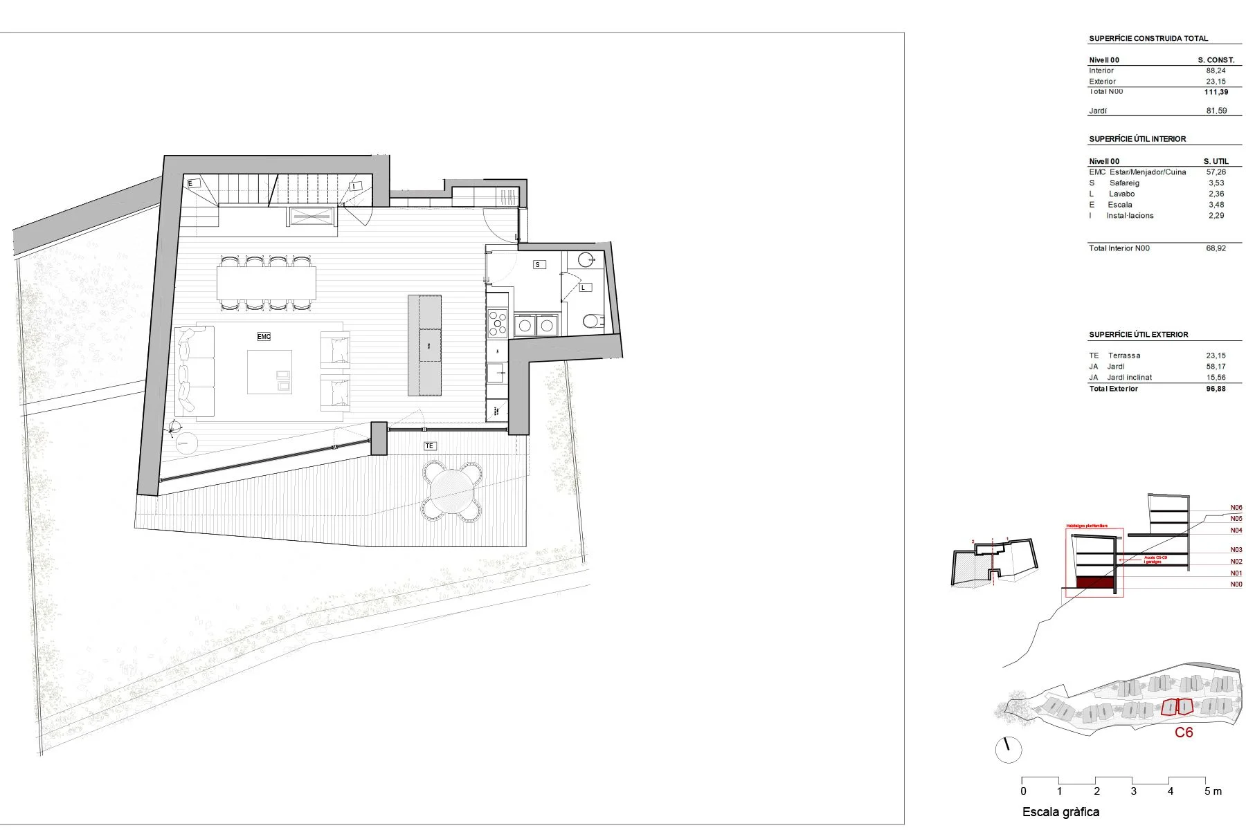 Incomparable dúplex con jardín para comprar en Els Vilars, Escaldes
