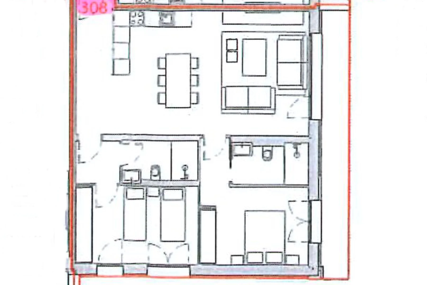 Apartamento de lujo de obra nueva para comprar a pie de pistas del Tarter